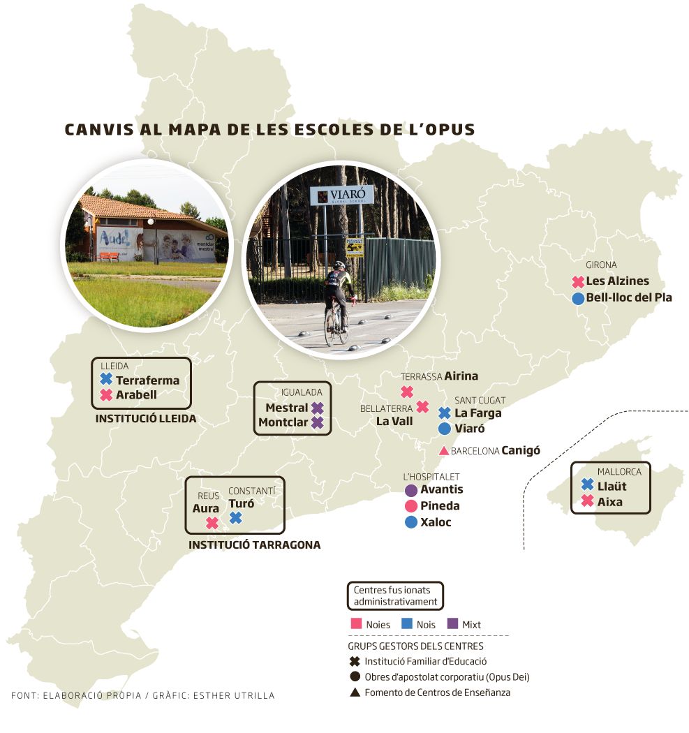 Escoles de l’Opus recorren a fusions per mantenir els concerts