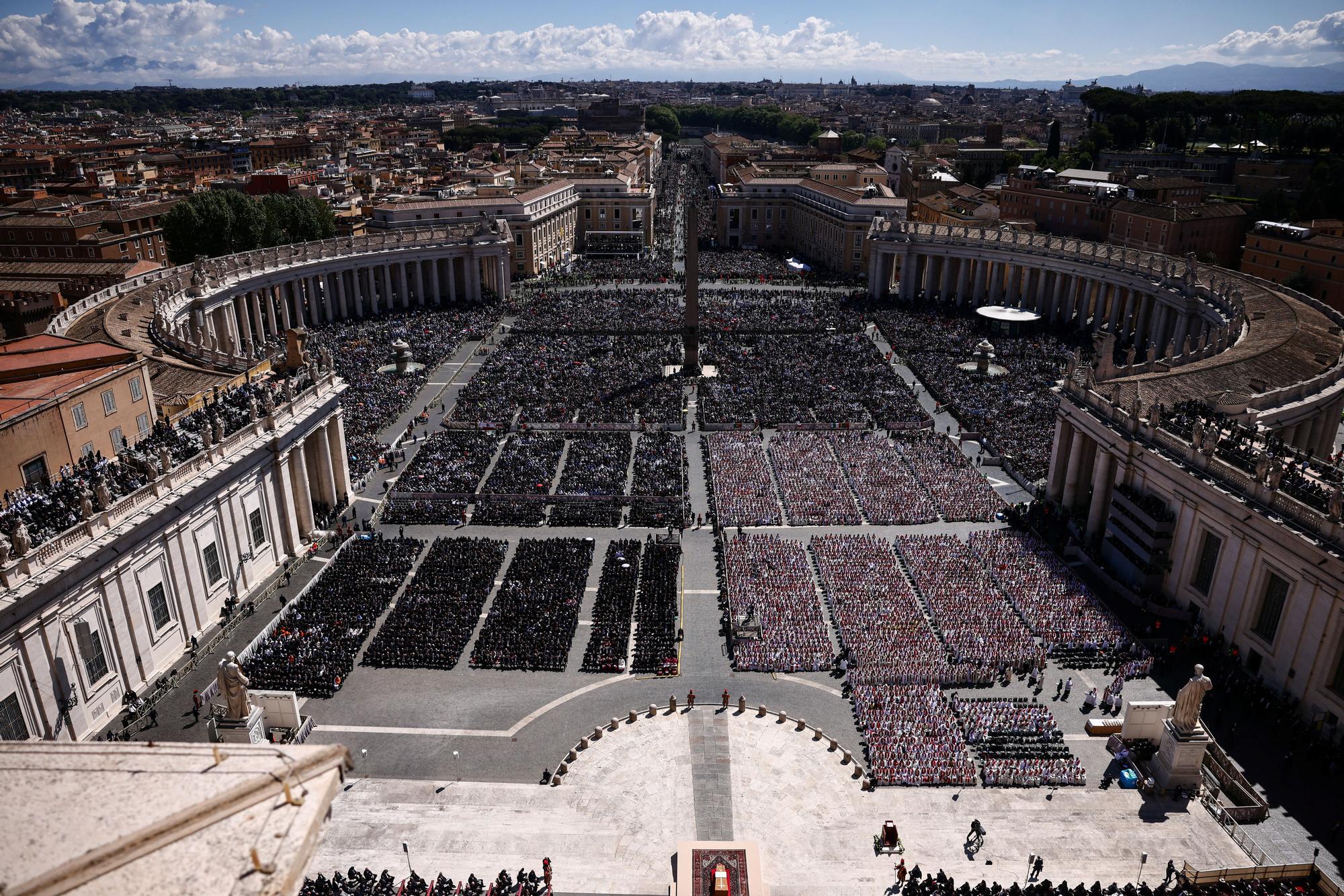 Així ha sigut el funeral del papa Francesc