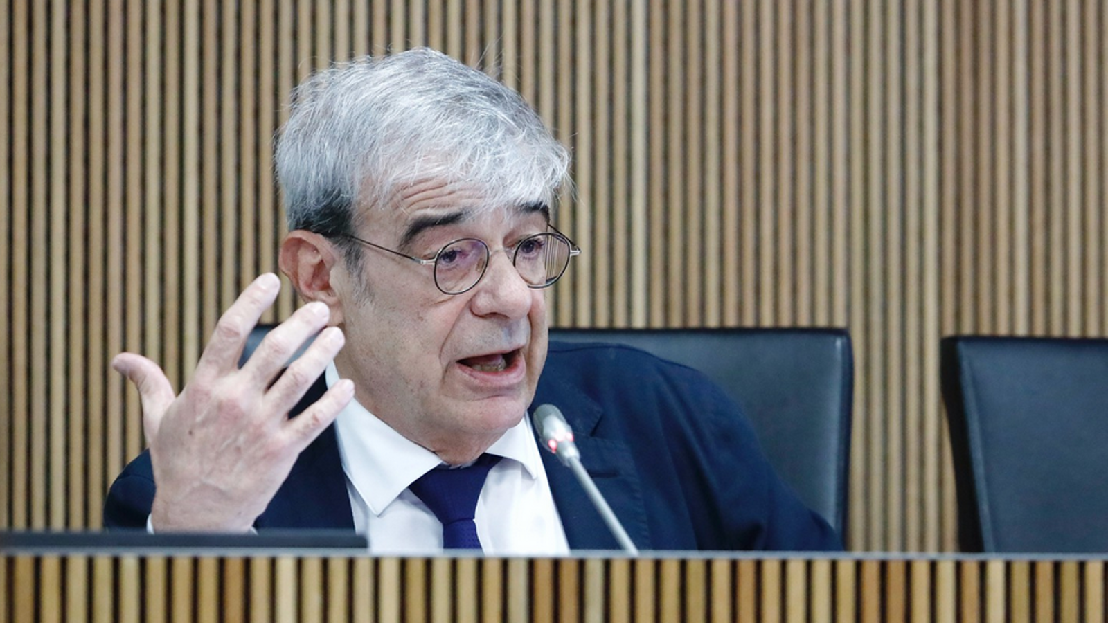 El ministre d'Educació, Ladislau Baró
