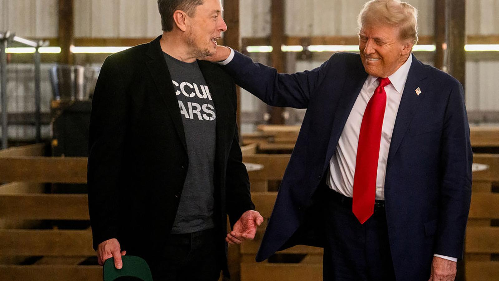 Donald Trump i Elon Musk